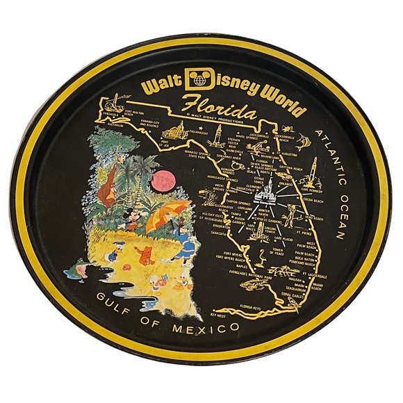 Walt Disney World Tray - Picture 1 of 3